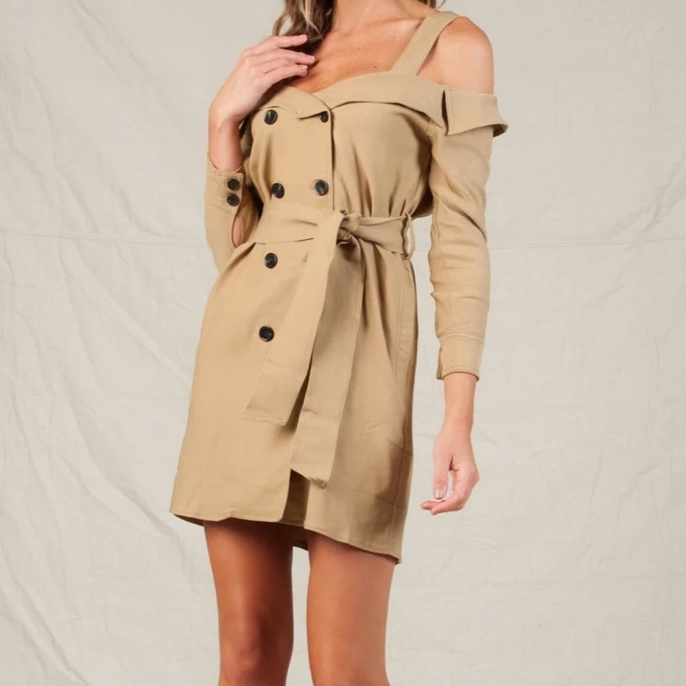 LUCCA Trench Dress